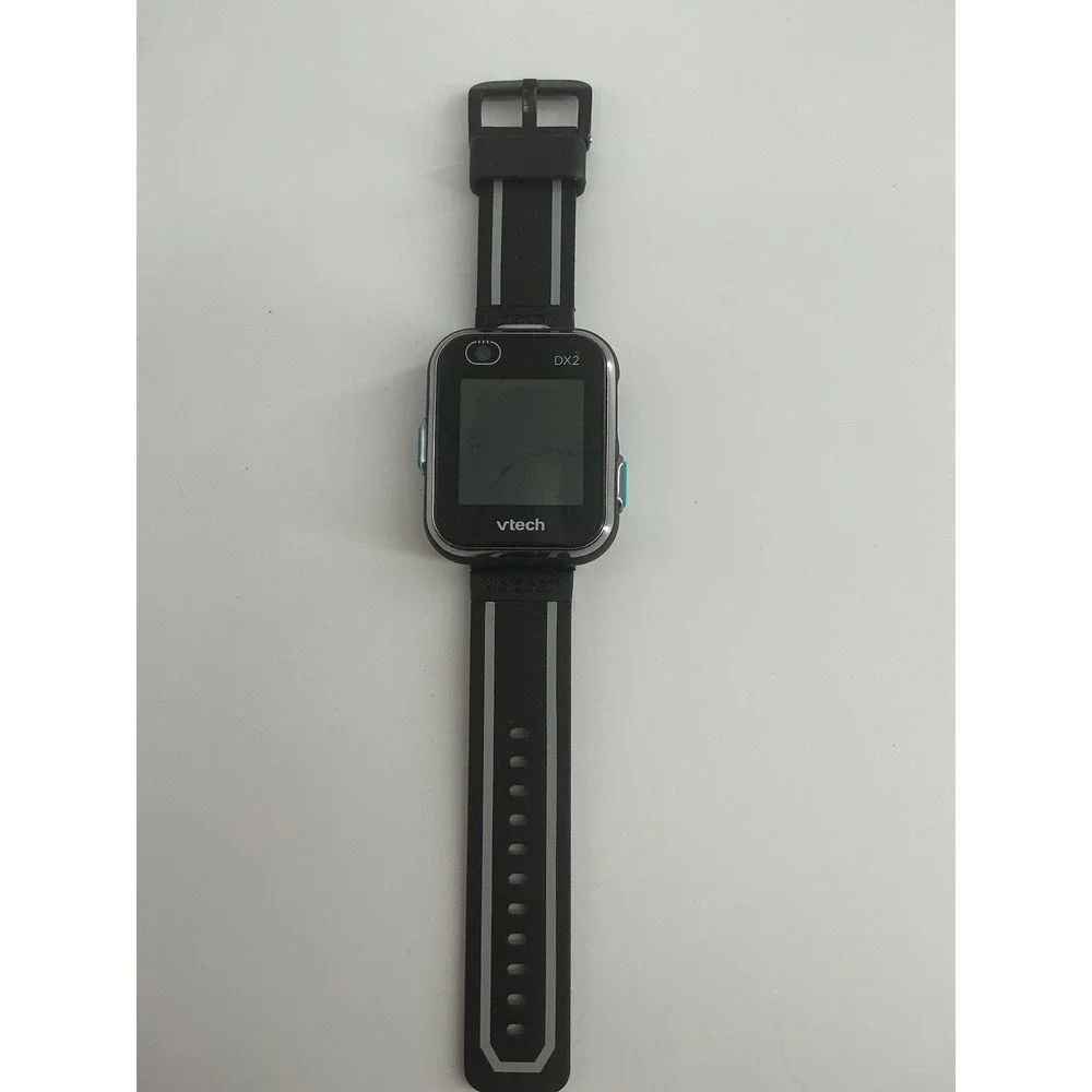 VTech KidiZoom Smartwatch DX2 Black Kids Digital Camera Watch VT19301